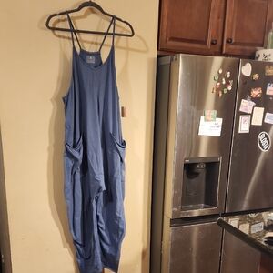 FP Movement One Shot Onsie  by Free People Blue Jumpsuit